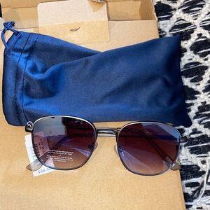 J. Crew Black and Blue Sunglasses